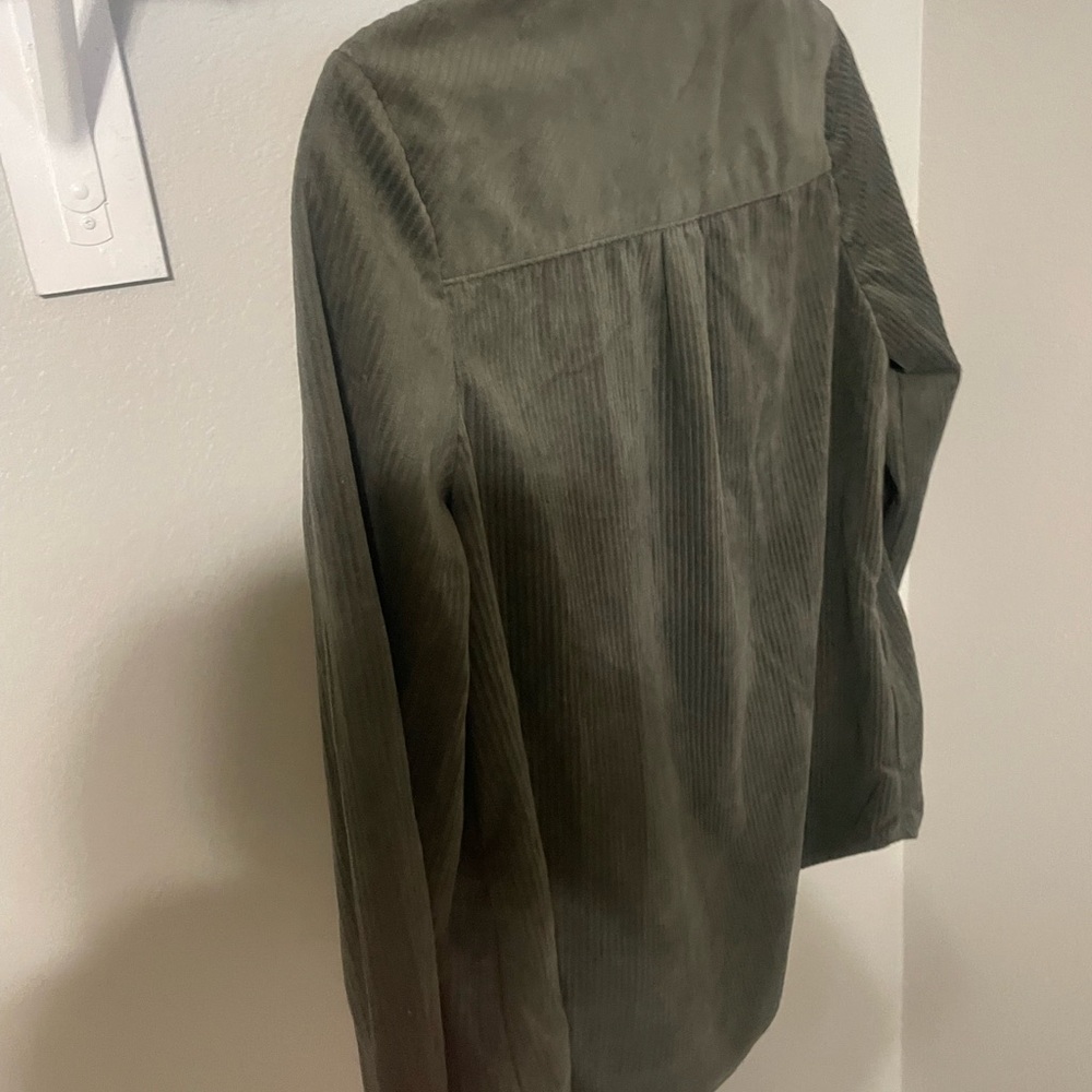 Democracy Olive Corduroy Jacket